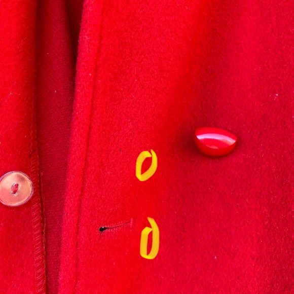 Original Penguin Red Cape Jacket - Picture 11 of 14